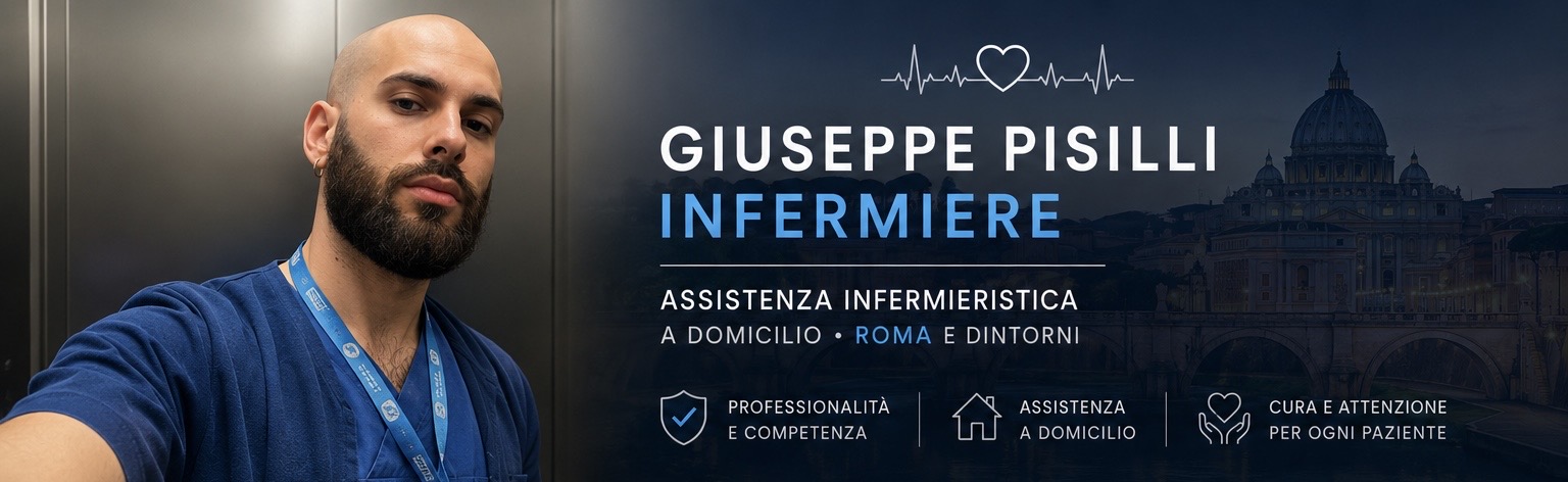 Giuseppe Pisilli - Infermiere, assistenza infermieristica a domicilio Roma
